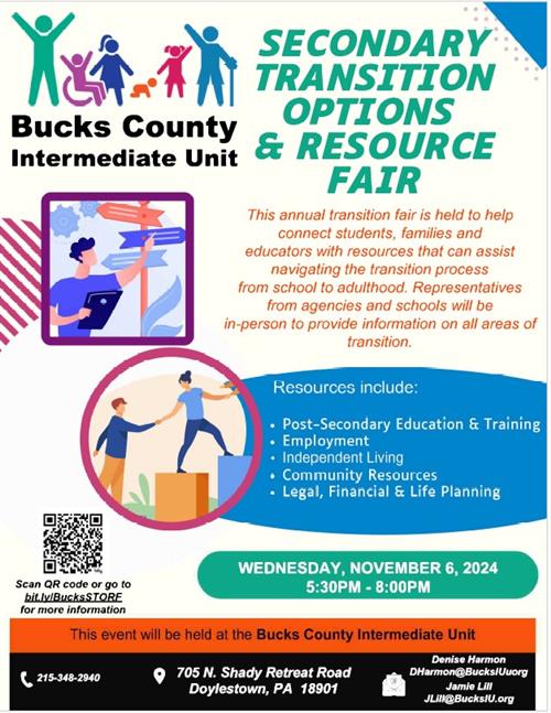 2024 Secondary Transition Options and Resource Fair